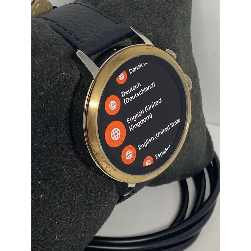 Fossil Gen 4 Authentic Digital Dial Smart Watch Custom Band FTW6021 AB623